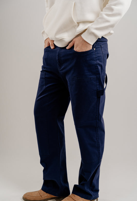 NAVY CARPENTER PANTS