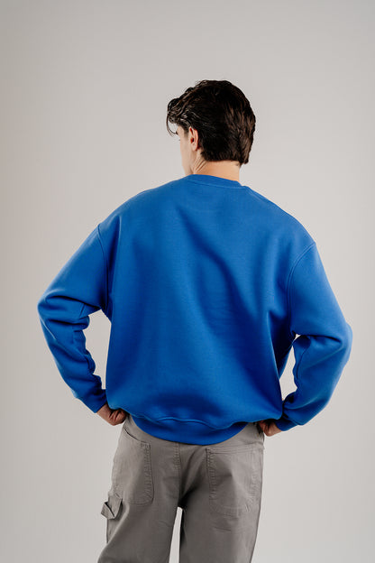 COBALT BLUE CREW NECK