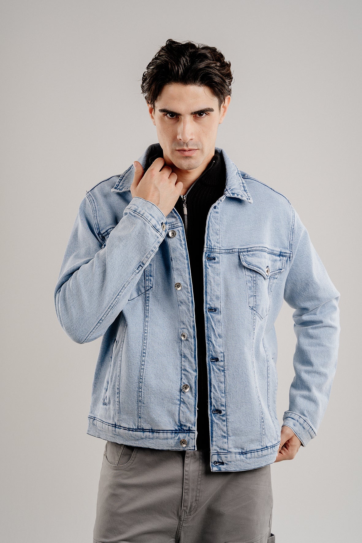 BLUE DENIM JAKET