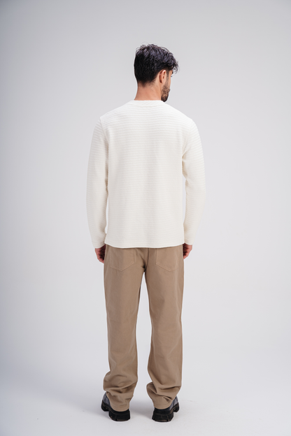 Gabardine Pants in Khaki
