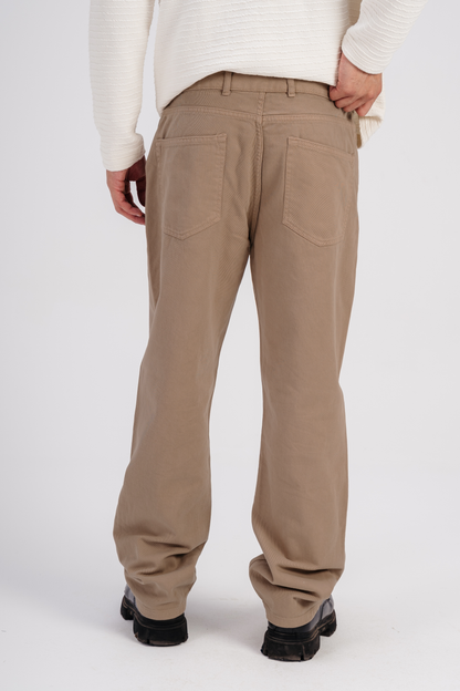 Gabardine Pants in Khaki