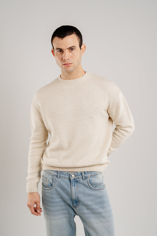 WOOL SWEATER CREAMY