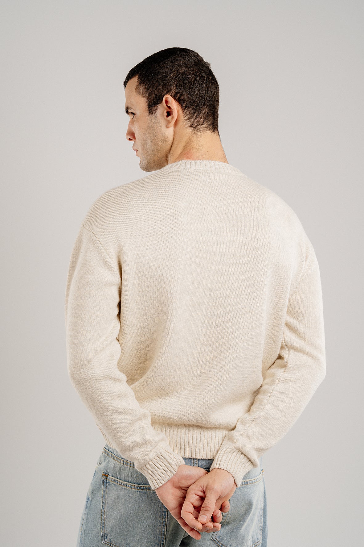 WOOL SWEATER CREAMY