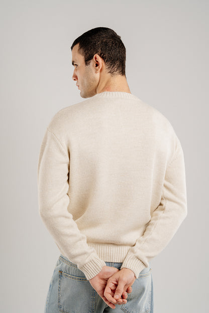 WOOL SWEATER CREAMY