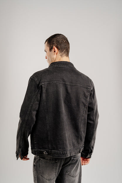 BLACK DENIM JACKET