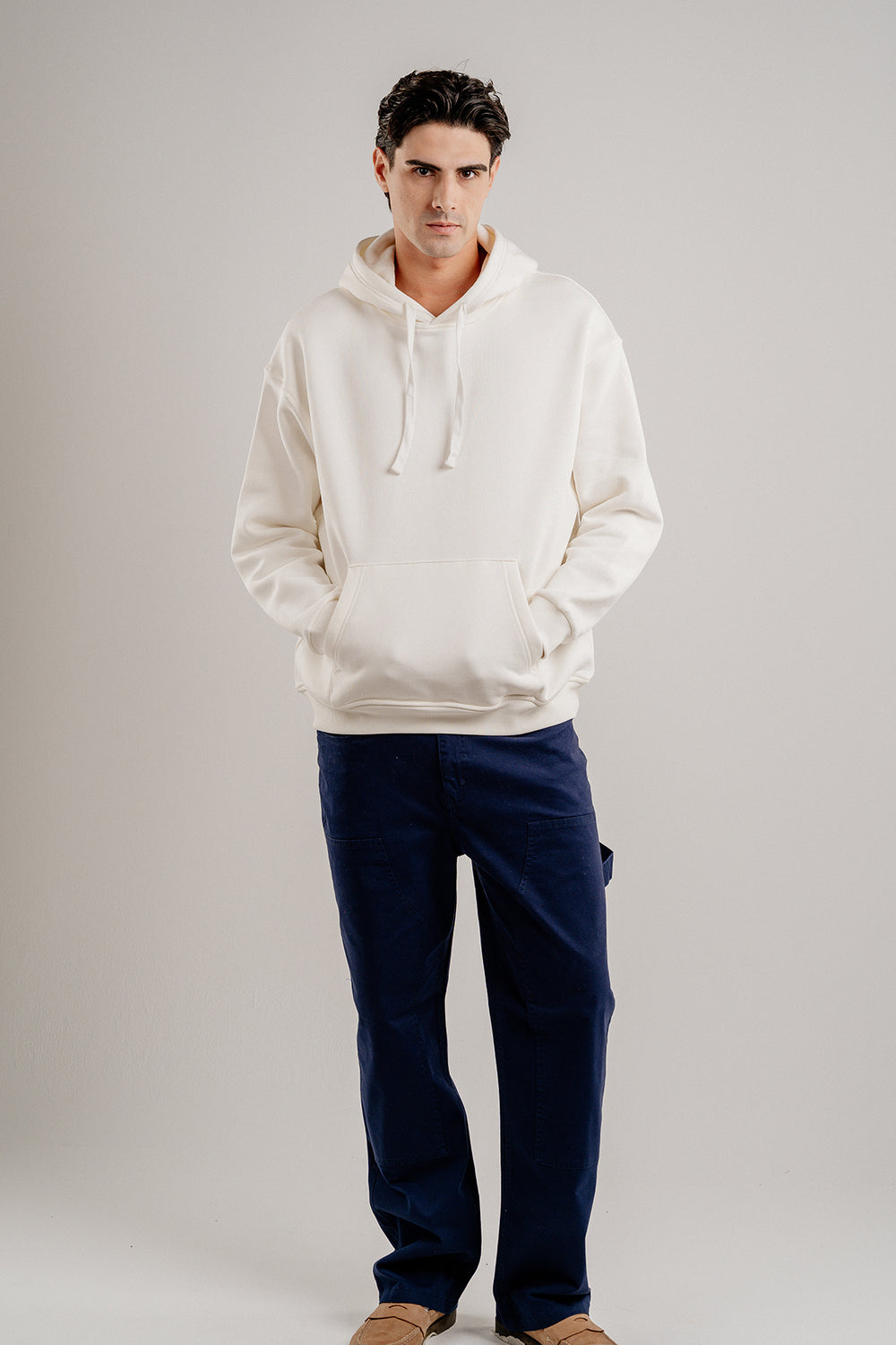 WHITE HOODIE