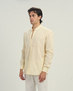 Yellow Linen Shirt