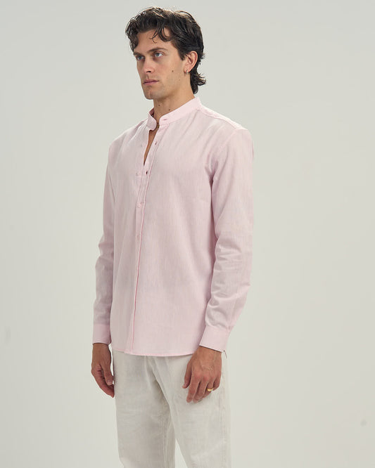 Rose Linen Shirt