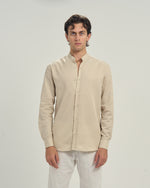 Beige Linen Shirt