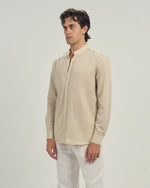 Beige Linen Shirt