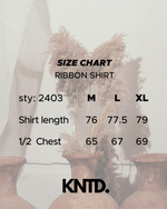 White Ribbon Shirt